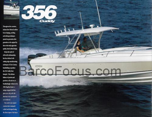 Intrepid 356 Cuddy ficha tecnica